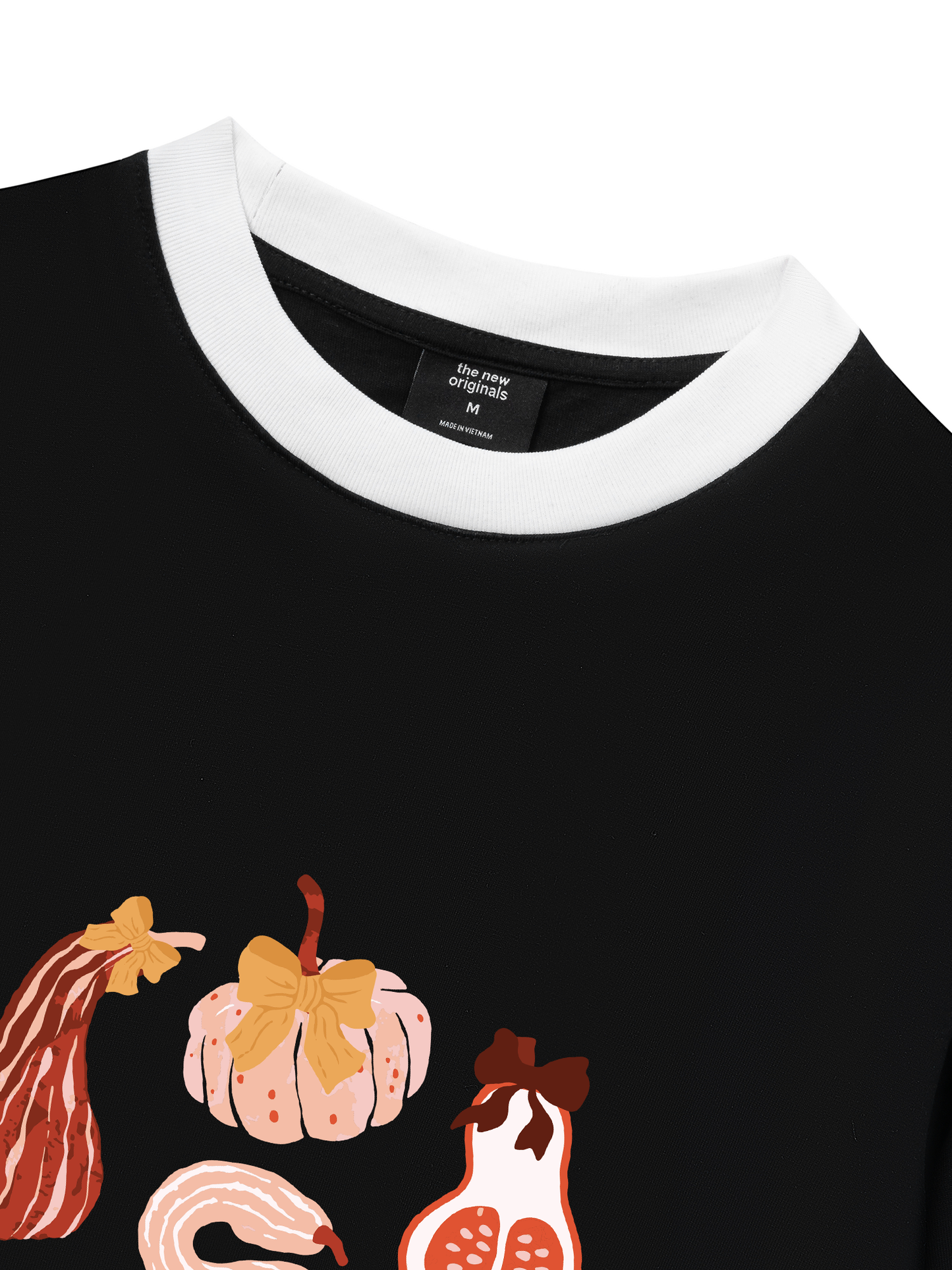 Áo Thun Ringer Relaxed Fit Pumpkin Season