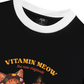 Áo Thun Ringer Relaxed Fit Vitamin Meow