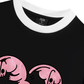 Áo Thun Ringer Relaxed Fit Meow Meow Heart
