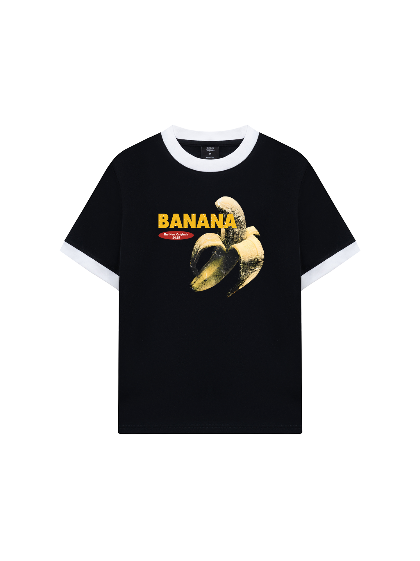 Áo Thun Ringer Relaxed Fit Summer Vibes Retro Bananaa