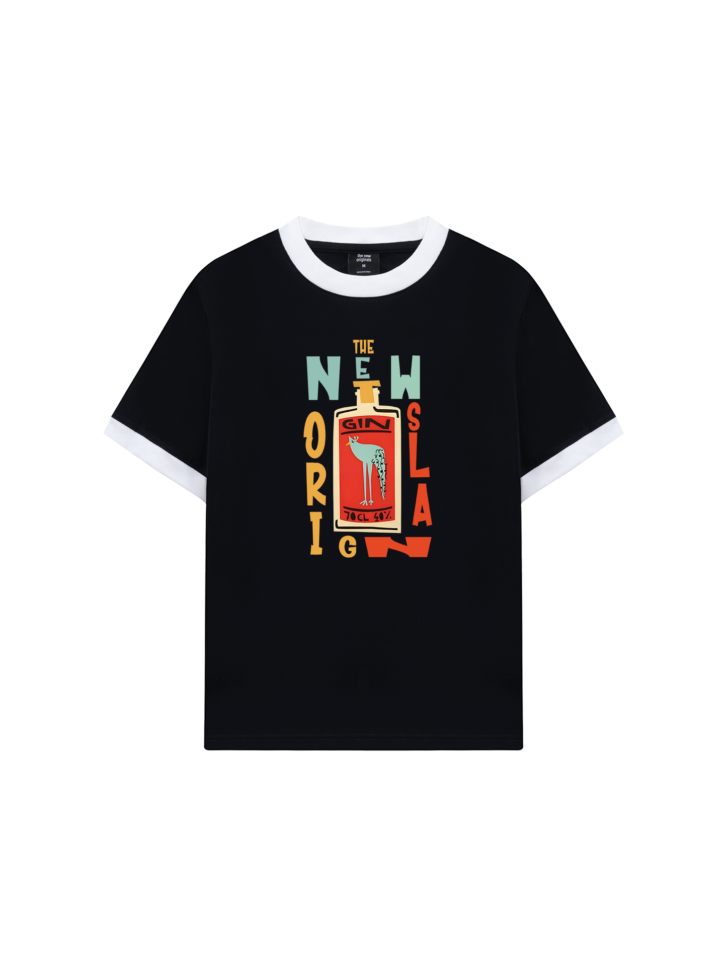 Áo Thun Ringer Relaxed Fit GIN