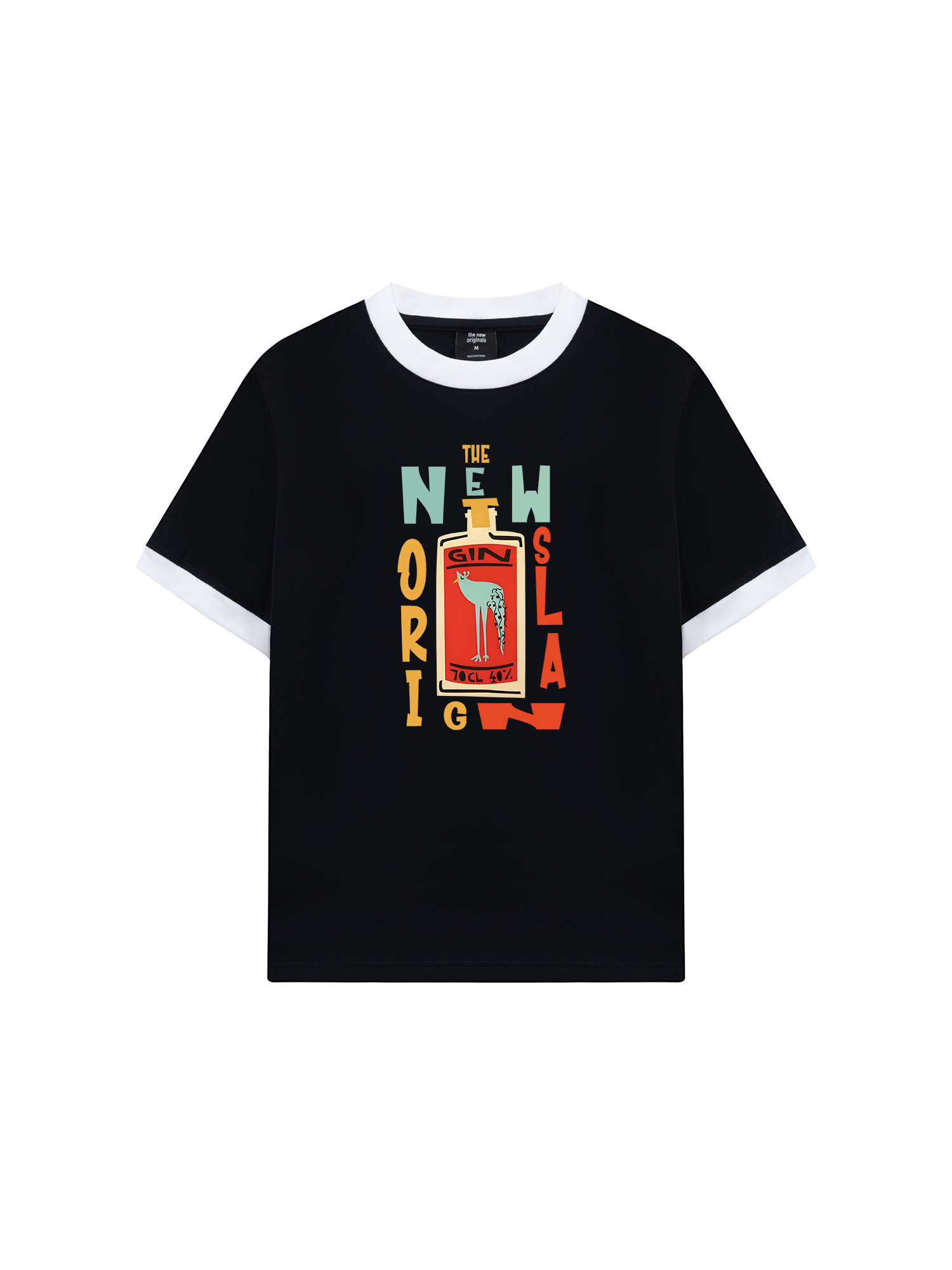 Áo Thun Ringer Relaxed Fit GIN