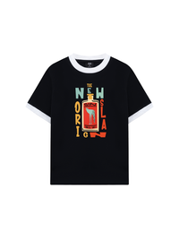 Áo Thun Ringer Relaxed Fit GIN