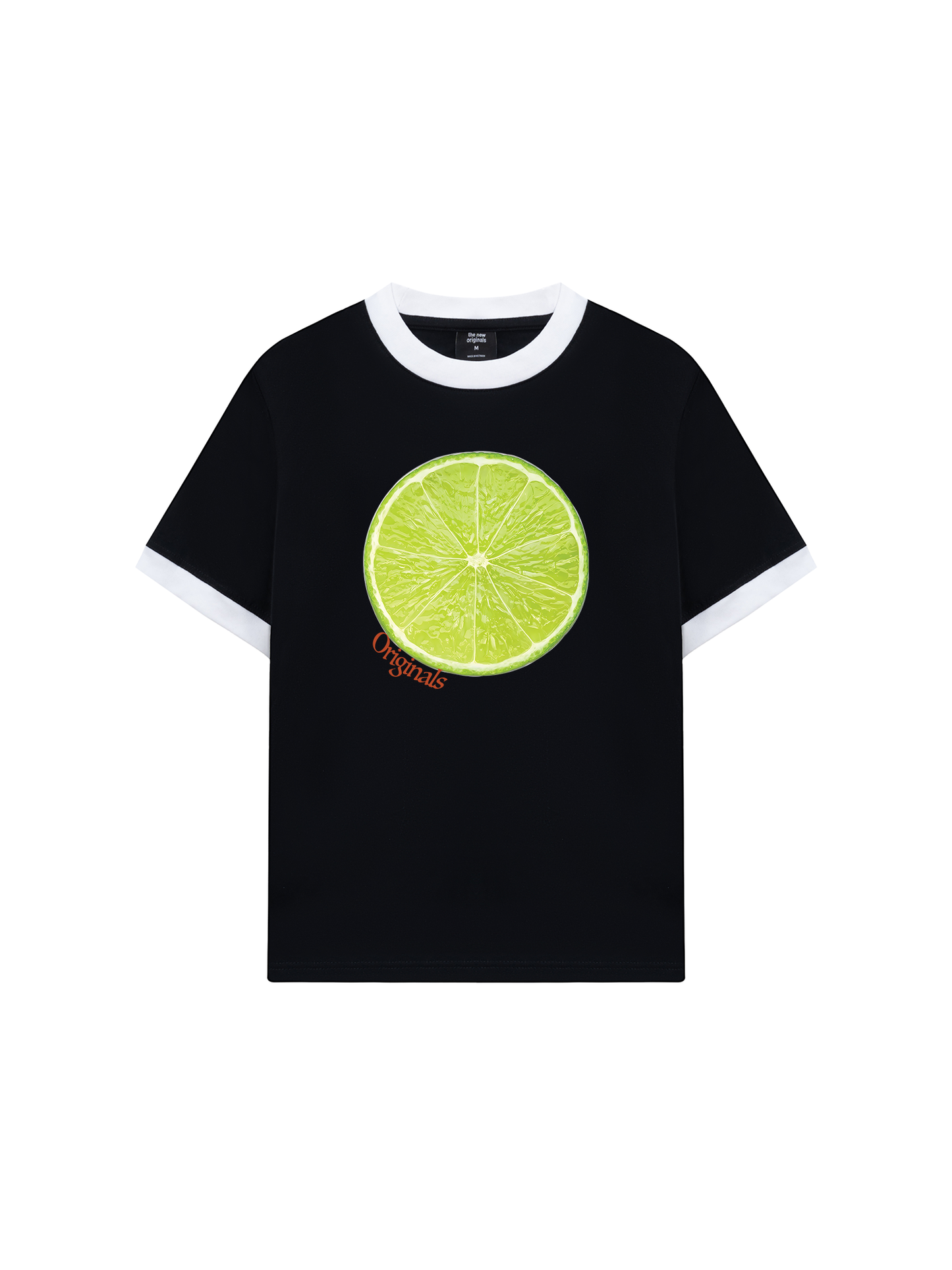 Áo Thun Ringer Relaxed Fit Summer Vibes Lemon