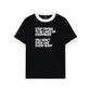 Áo Thun Ringer Relaxed Fit Life Vibe Be Yourself