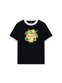 Áo Thun Ringer Relaxed Fit Fresh Lime Mojito