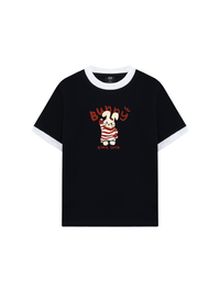 Áo Thun Ringer Relaxed Fit Animal Bunny