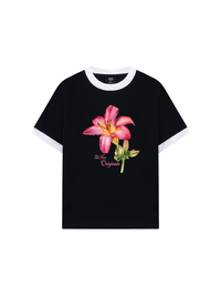 Áo Thun Ringer Relaxed Fit Lily Language