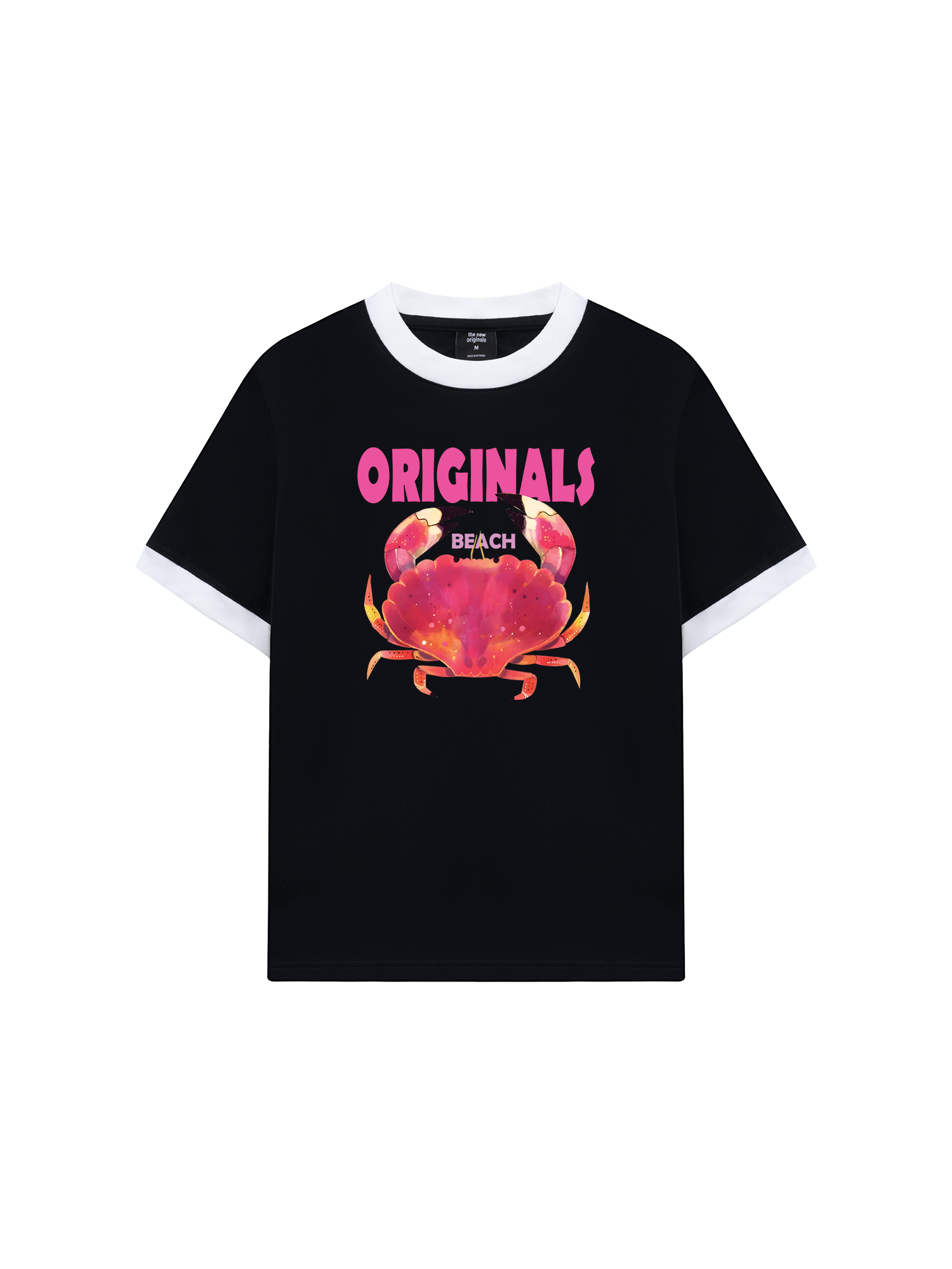 Áo Thun Ringer Relaxed Fit Summer Vibes Originals Beach