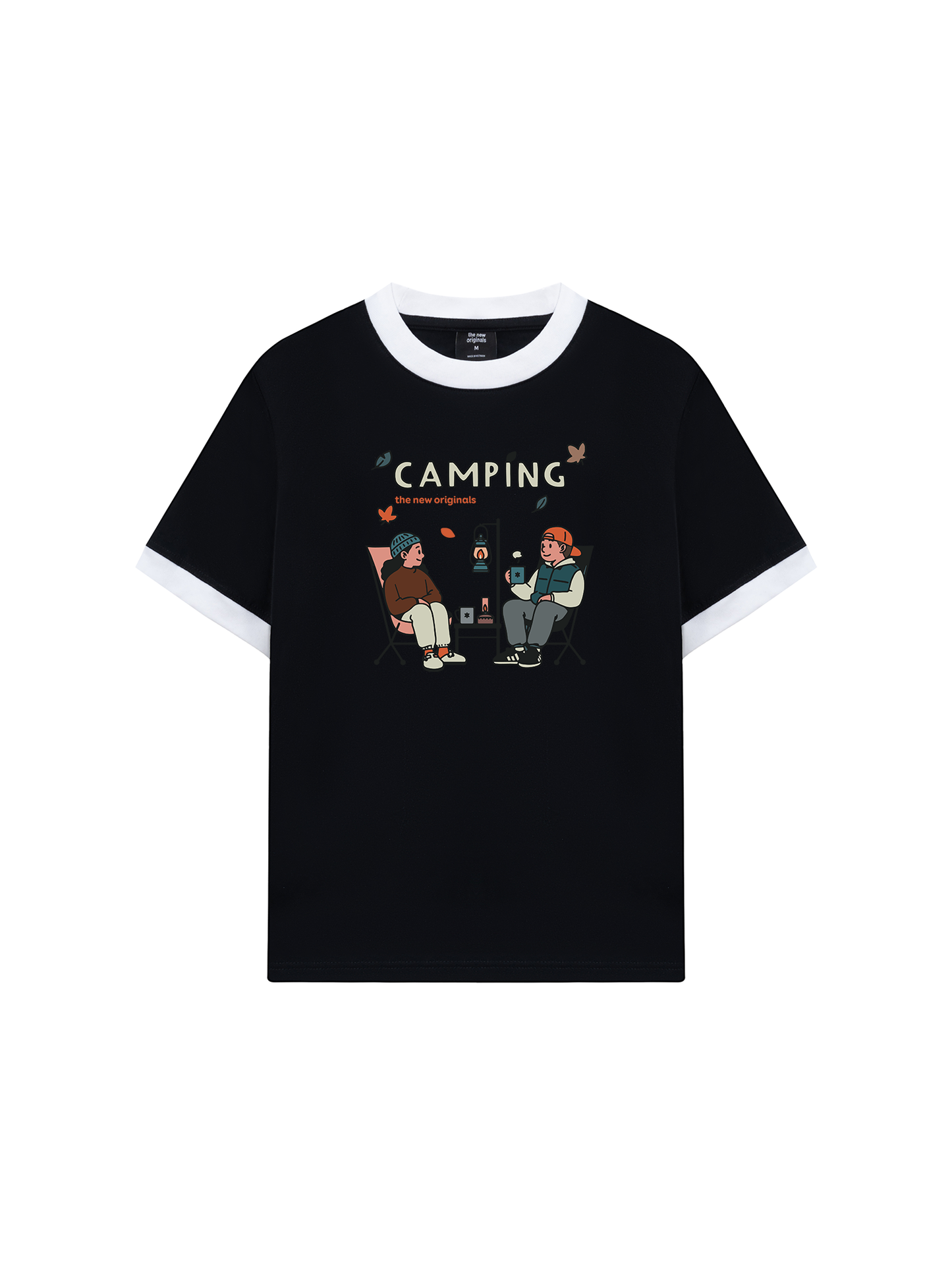 Áo Thun Ringer Relaxed Fit Go Camping