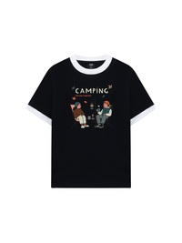 Áo Thun Ringer Relaxed Fit Go Camping