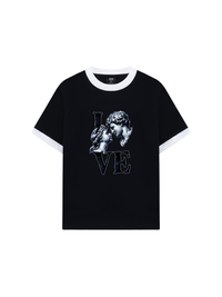 Áo Thun Ringer Relaxed Fit Love