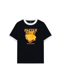 Áo Thun Ringer Relaxed Fit Foody Classic Butter Toast