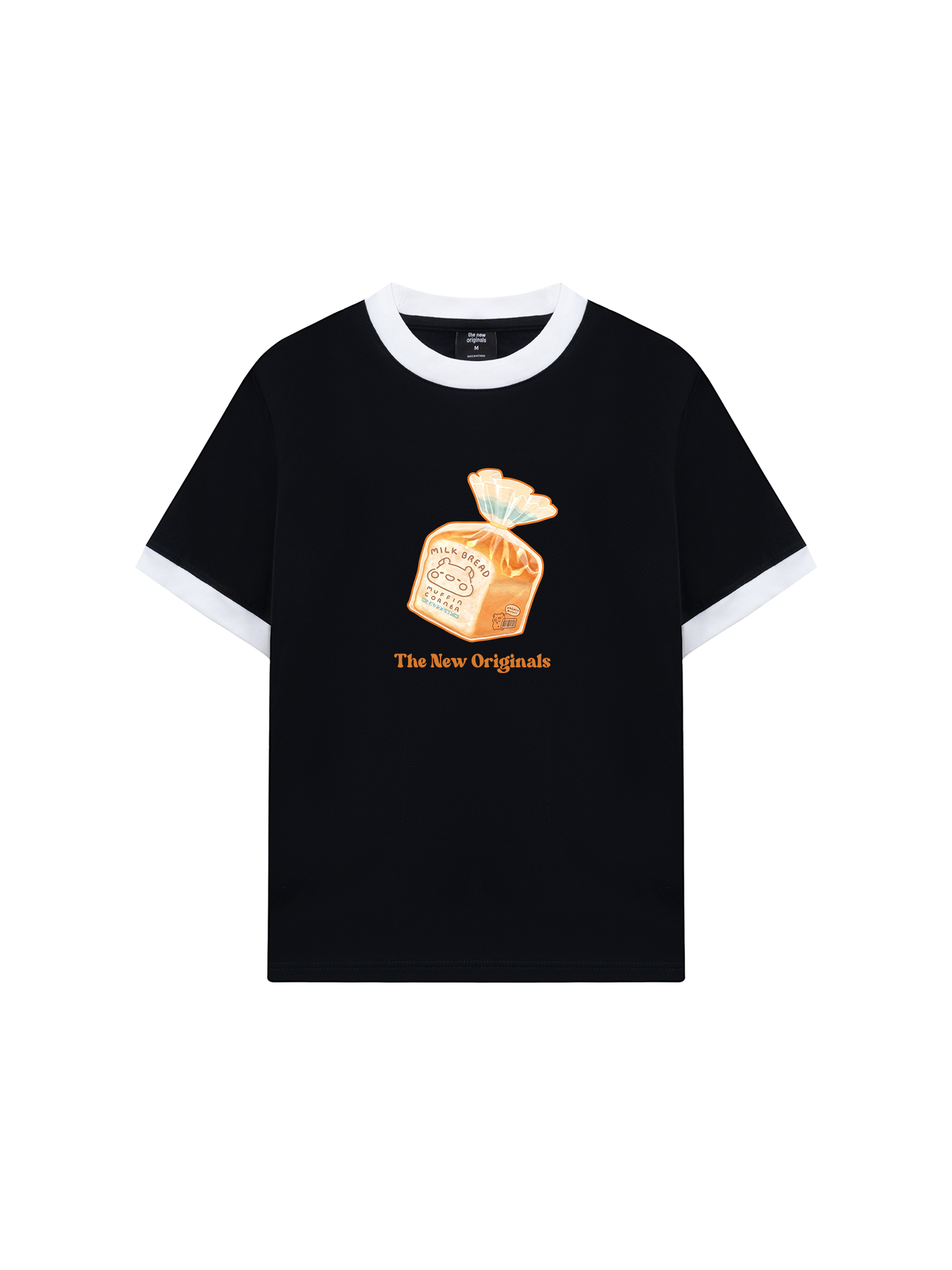 Áo Thun Ringer Relaxed Fit Milk Bread