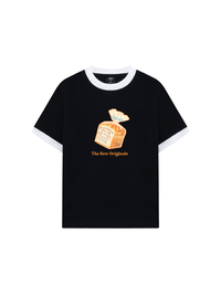 Áo Thun Ringer Relaxed Fit Milk Bread