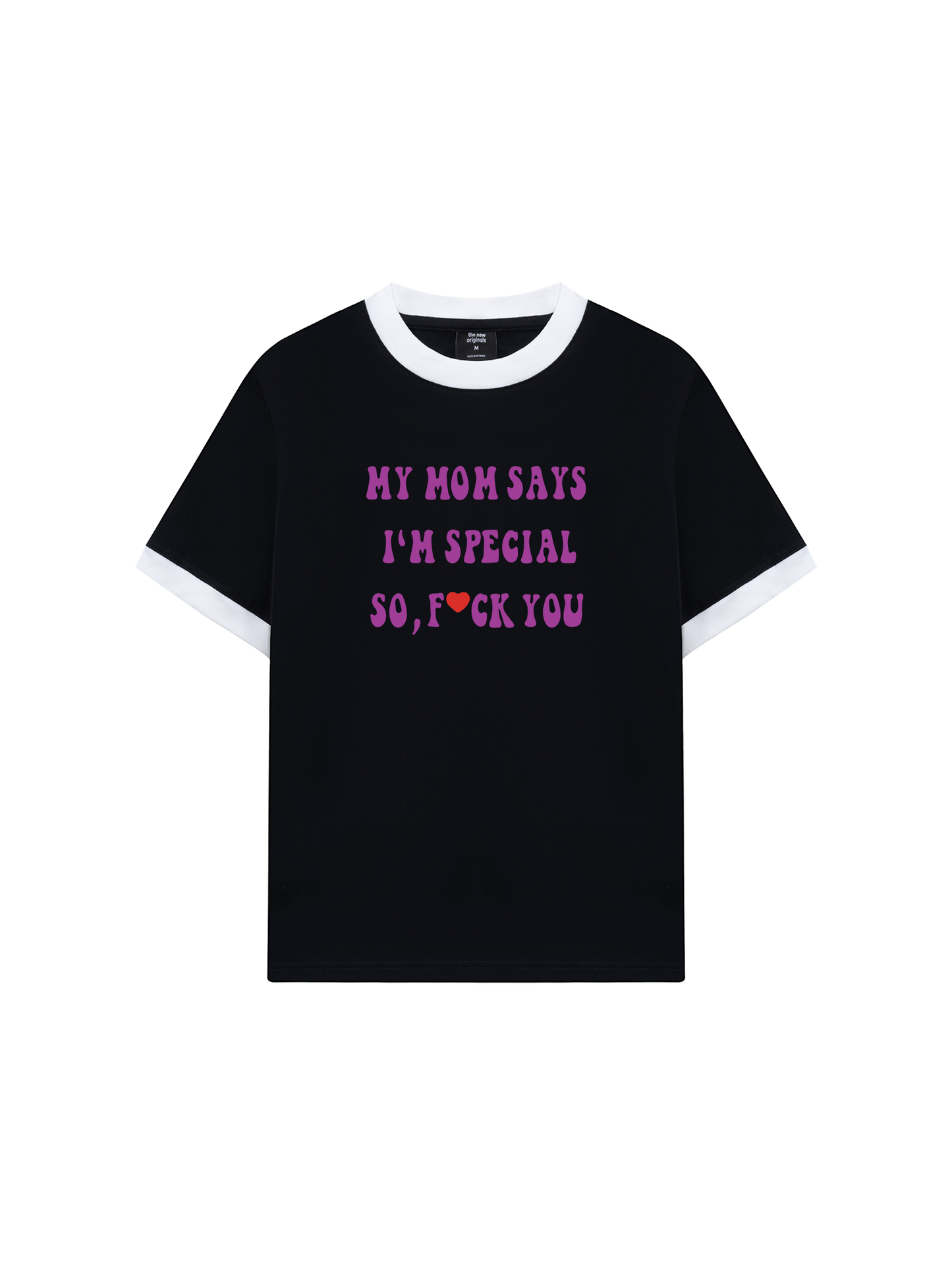 Áo Thun Ringer Relaxed Fit My mom says I_m special