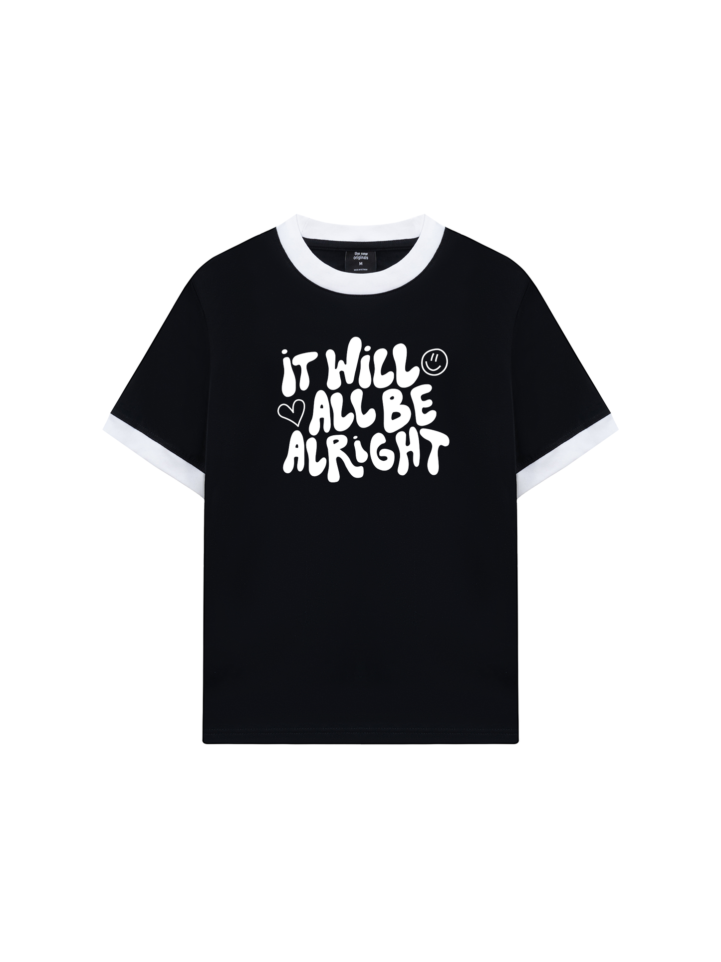 Áo Thun Ringer Relaxed Fit It Will All Be Alright