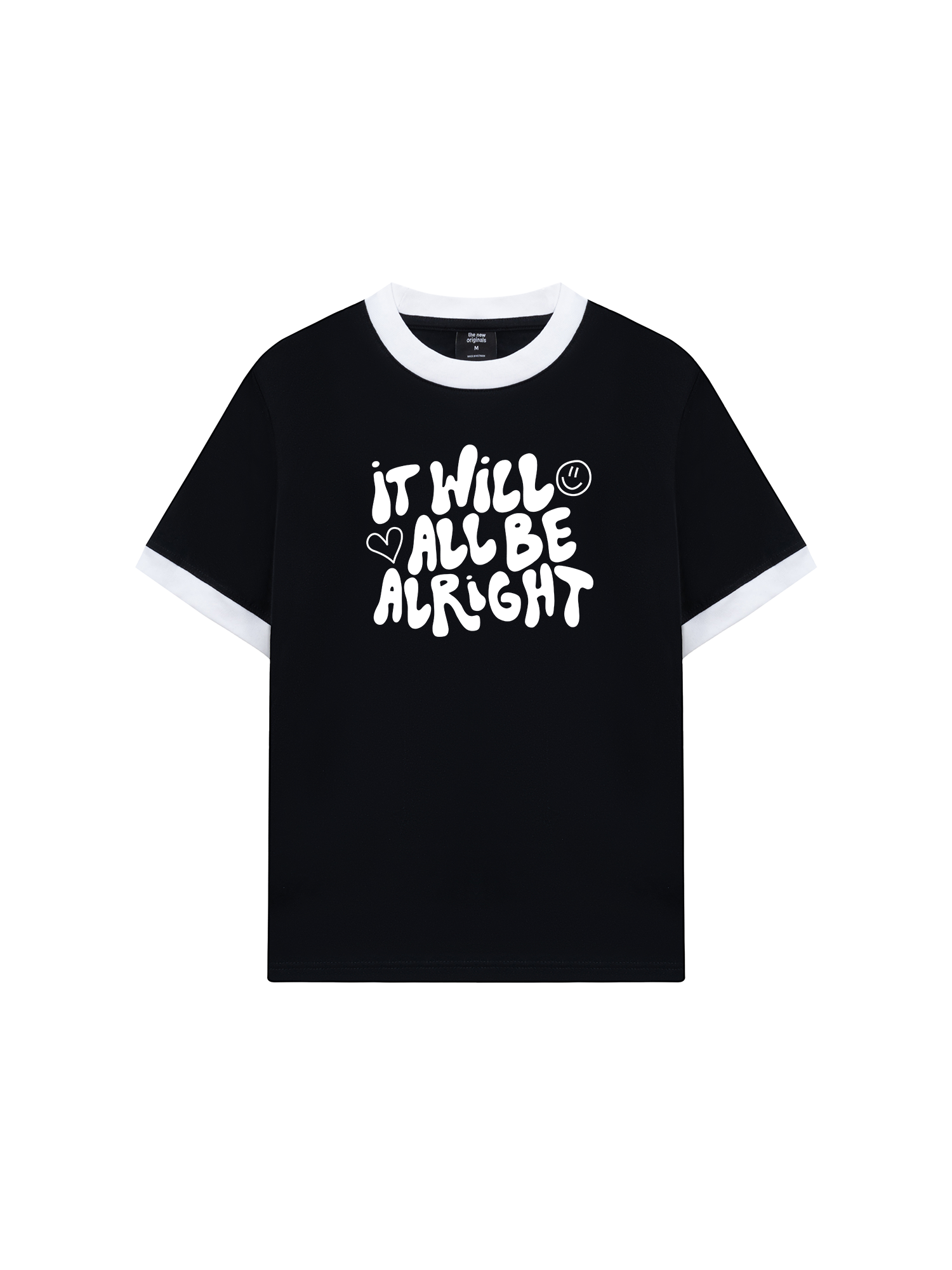 Áo Thun Ringer Relaxed Fit It Will All Be Alright