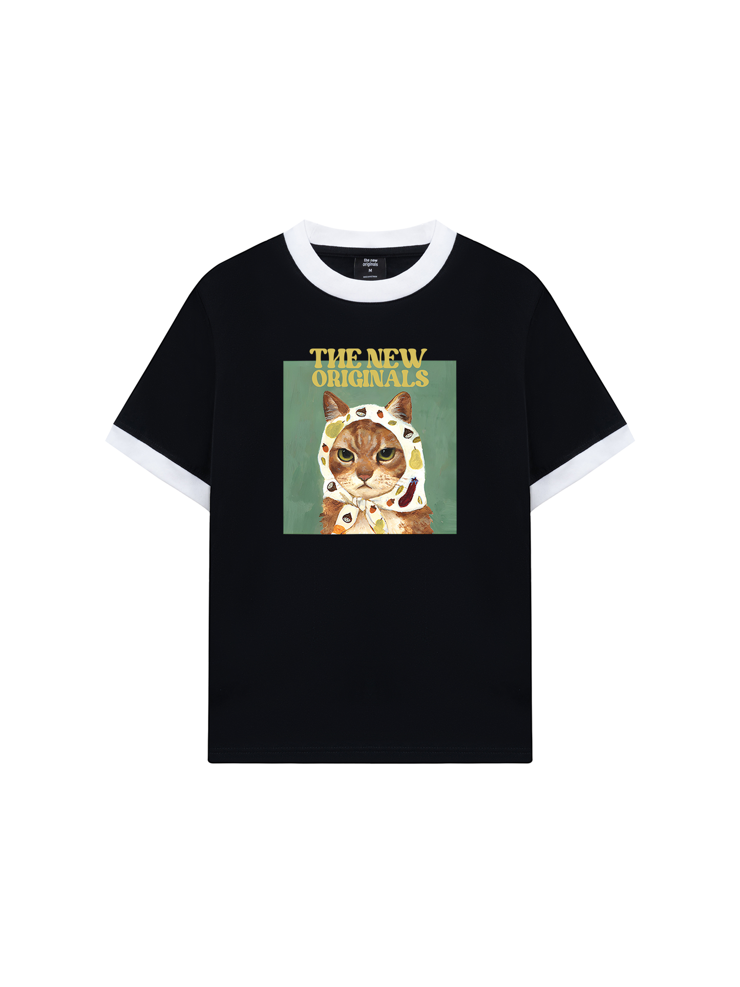 Áo Thun Ringer Relaxed Fit Lady cat