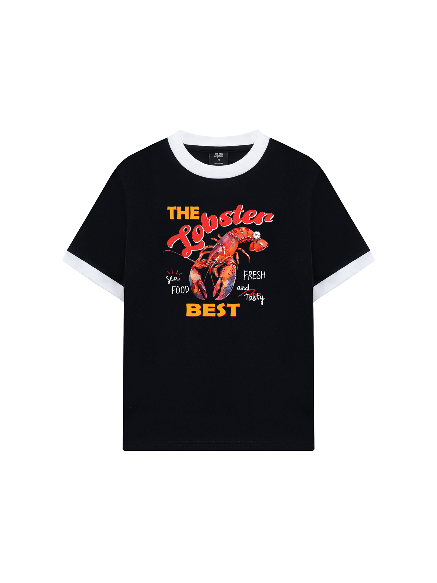 Áo Thun Ringer Relaxed Fit Summer Vibes The Lobster