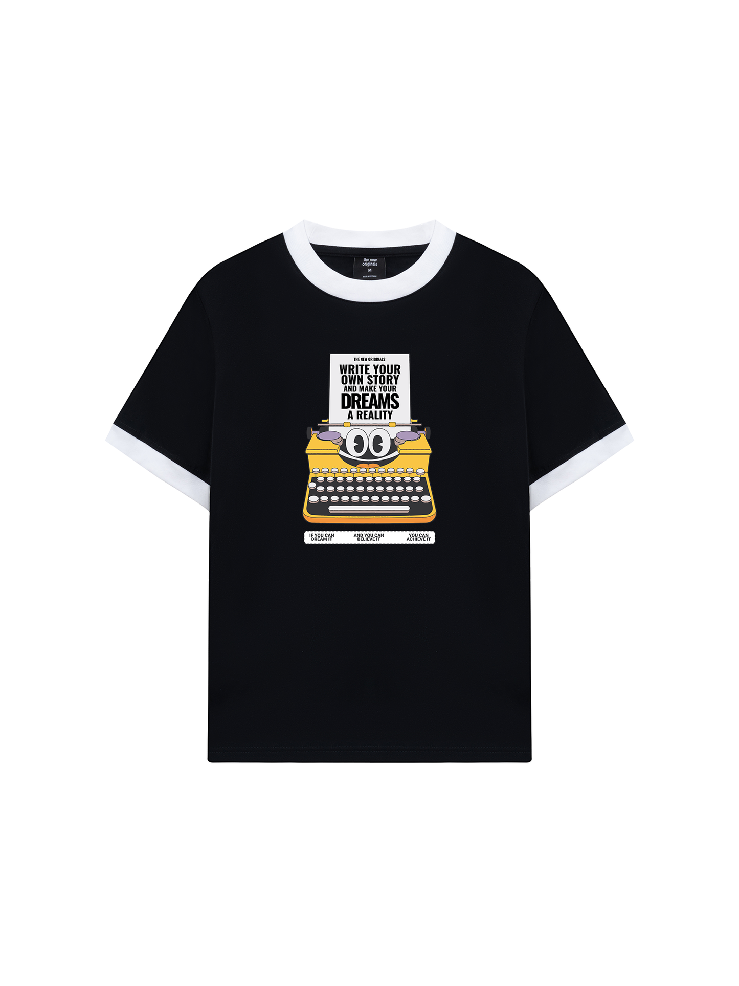 Áo Thun Ringer Relaxed Fit Write Your Own Story