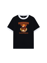 Áo Thun Ringer Relaxed Fit Foody Dinner Time