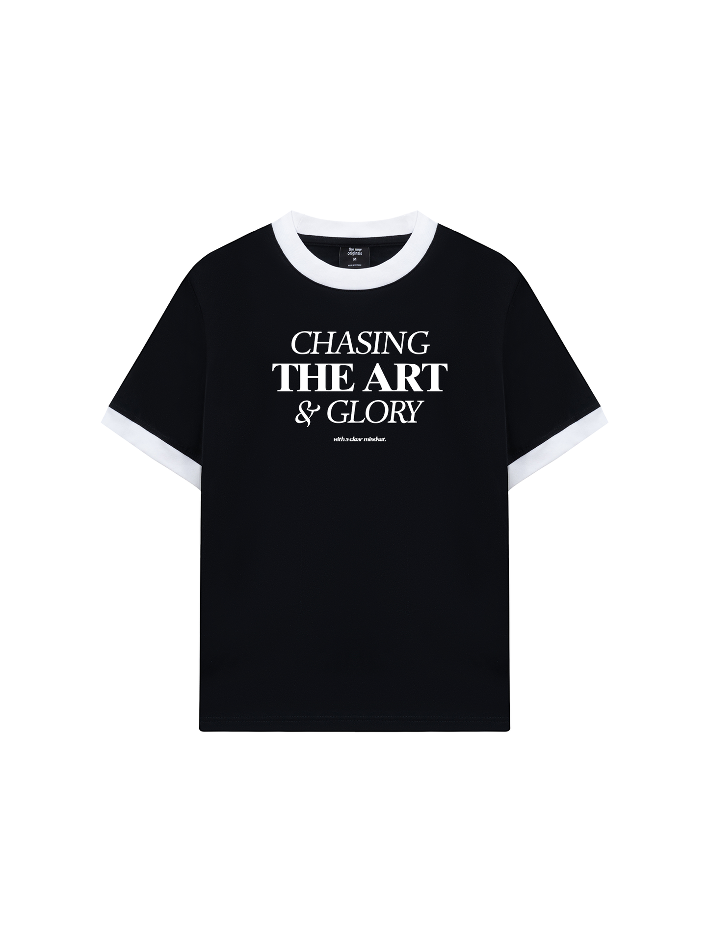Áo Thun Ringer Relaxed Fit Life Vibe Chasing The Art