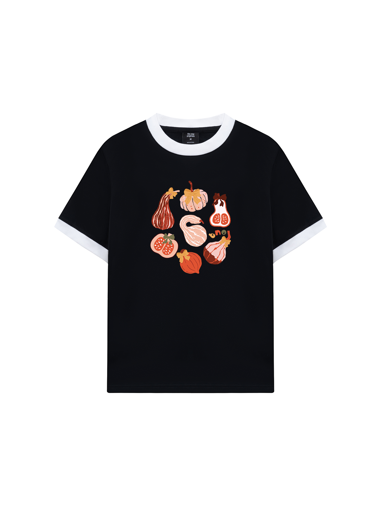 Áo Thun Ringer Relaxed Fit Pumpkin Season