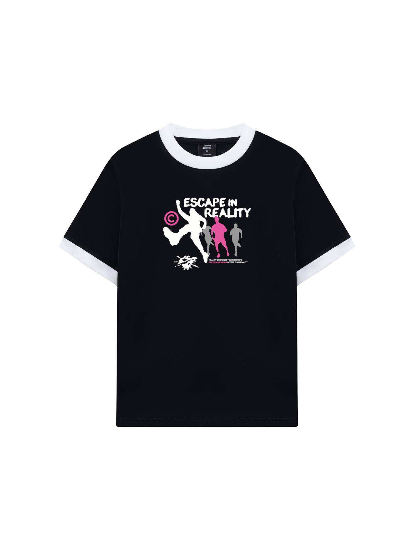 Áo Thun Ringer Relaxed Fit Be Bold Escape In Reality