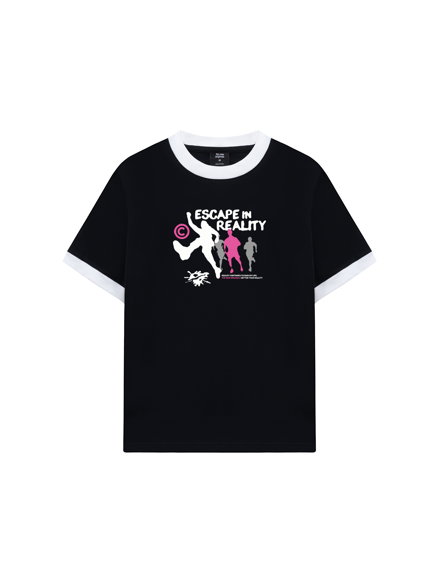 Áo Thun Ringer Relaxed Fit Be Bold Escape In Reality