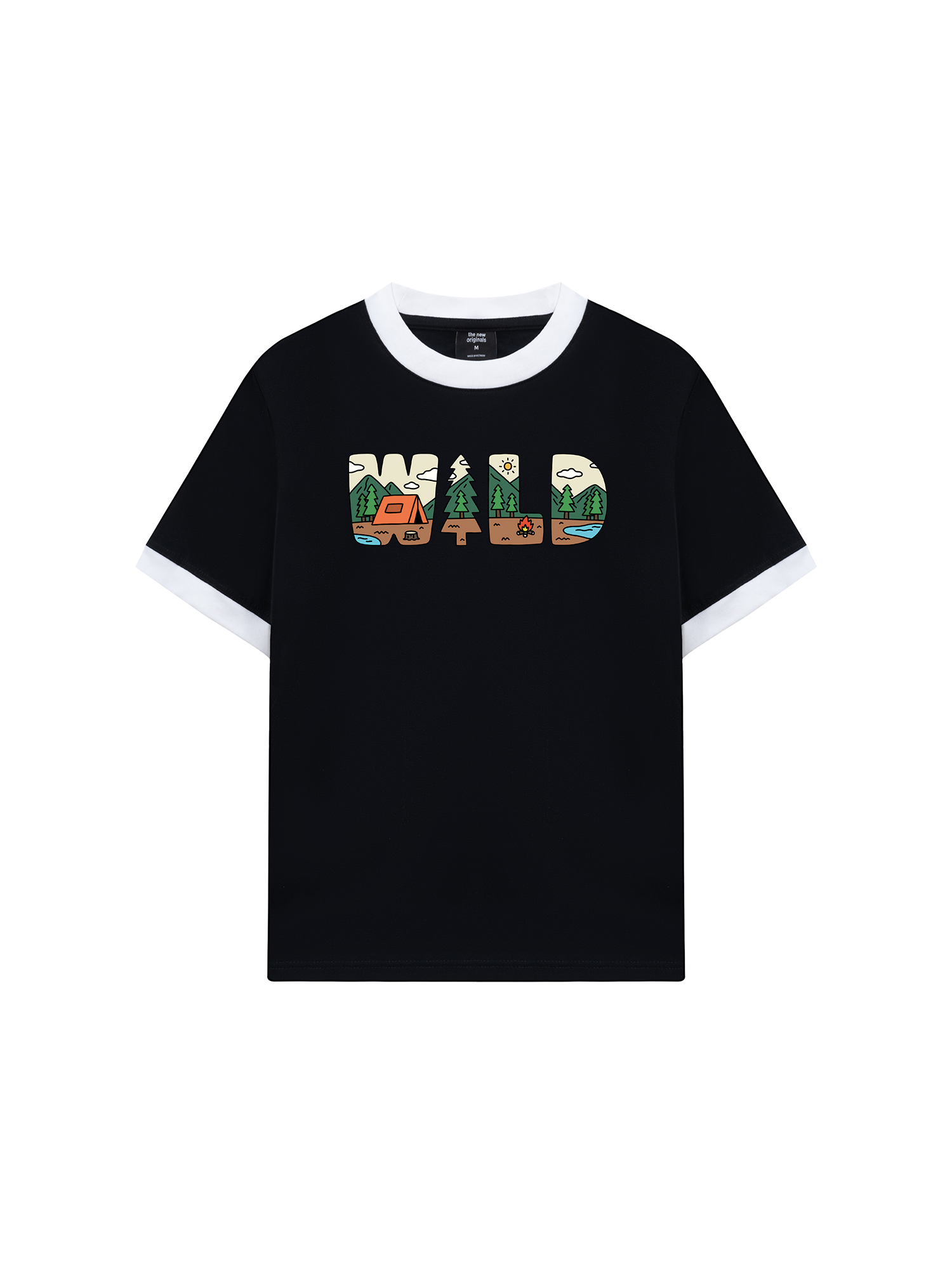 Áo Thun Ringer Relaxed Fit WILD