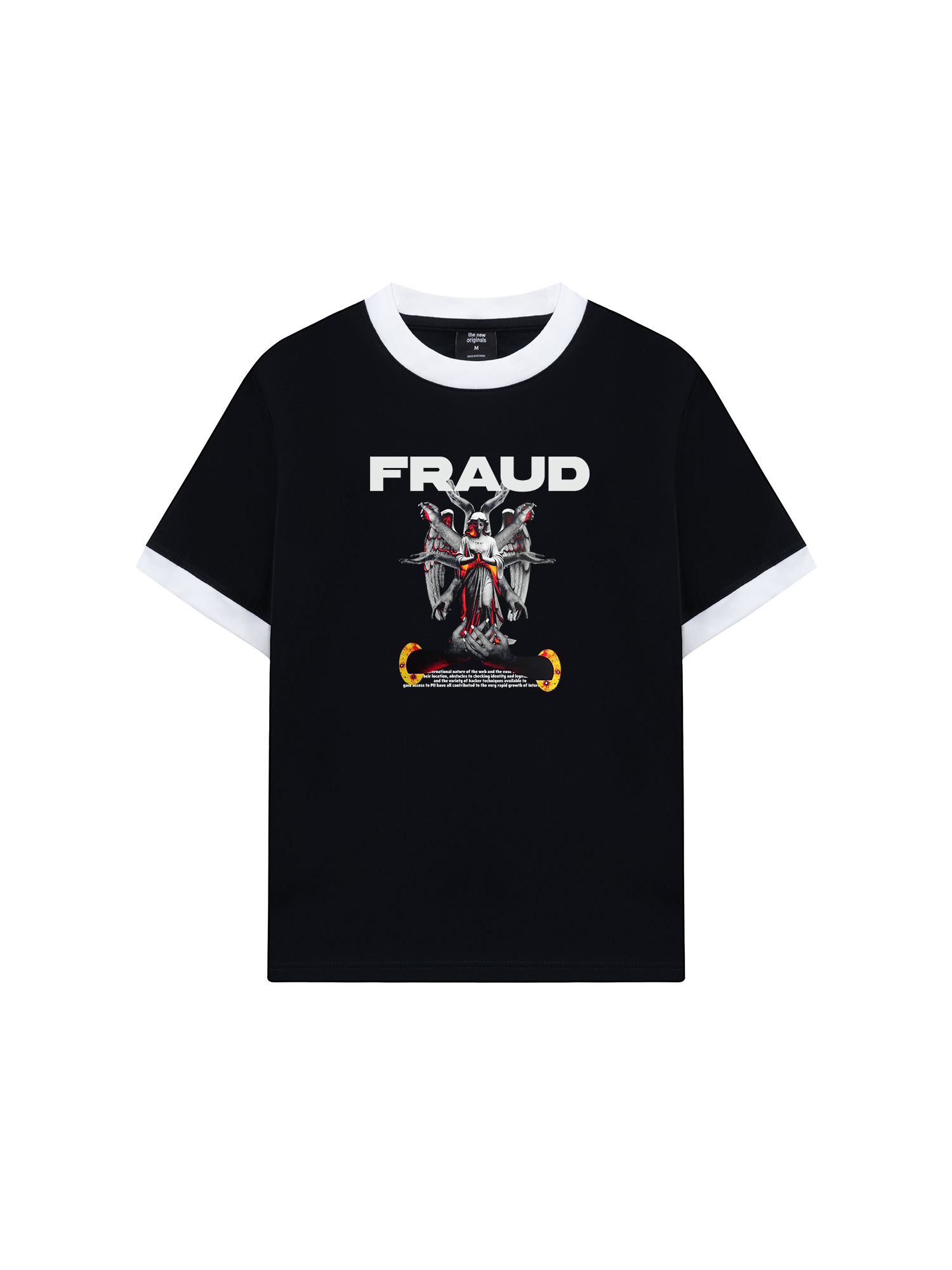 Áo Thun Ringer Relaxed Fit Fraud