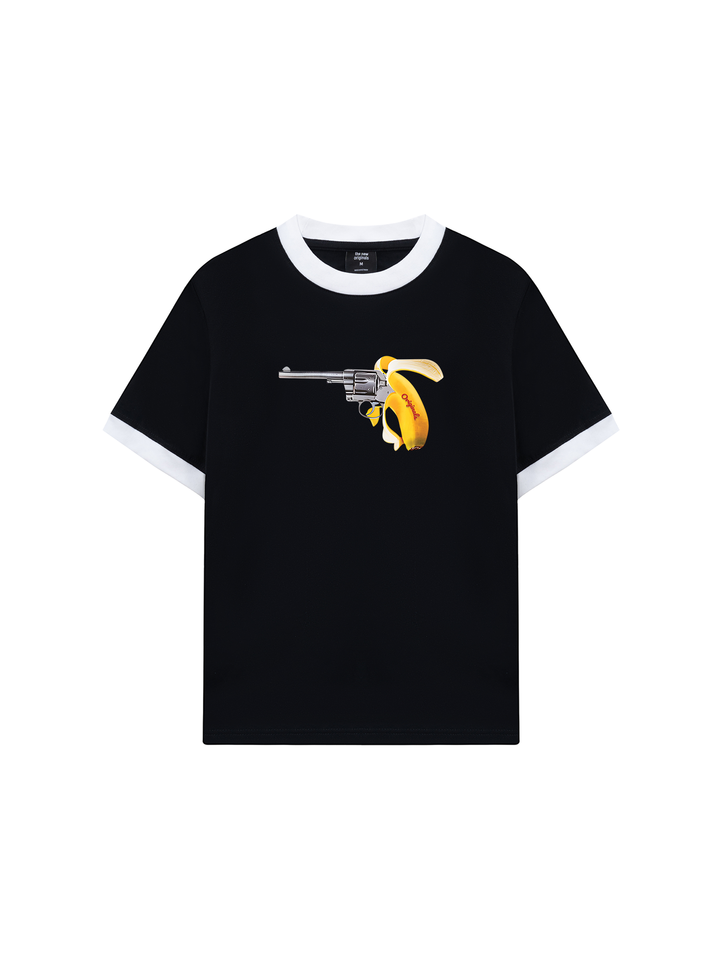 Áo Thun Ringer Relaxed Fit Fun Banana Gun