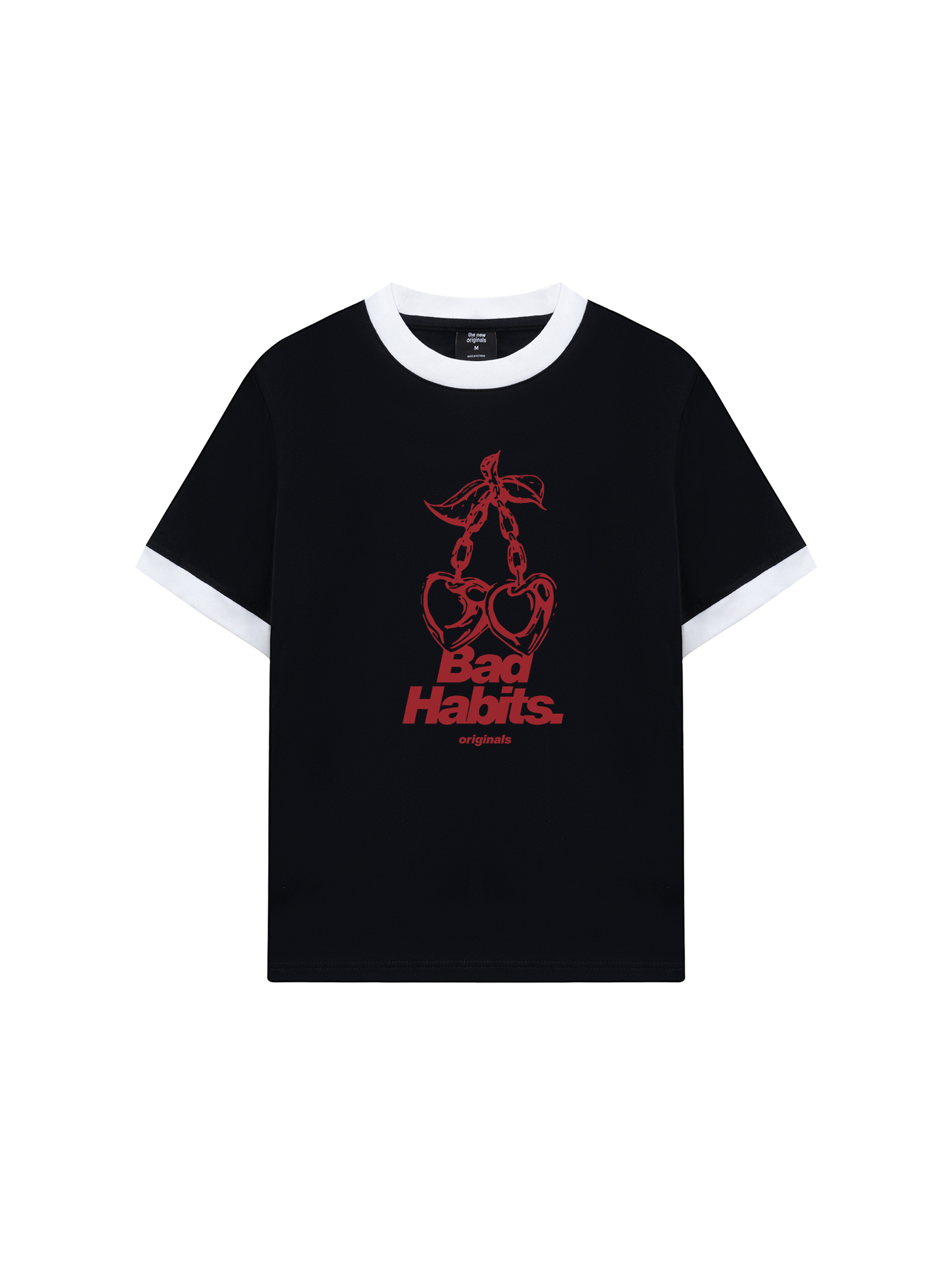 Áo Thun Ringer Relaxed Fit Bad Habits