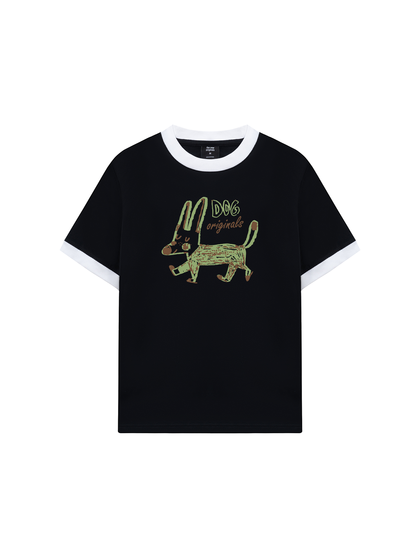 Áo Thun Ringer Relaxed Fit Dog Originals