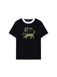 Áo Thun Ringer Relaxed Fit Dog Originals