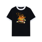Áo Thun Ringer Relaxed Fit Foody Tasty Burger