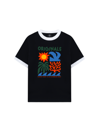Áo Thun Ringer Relaxed Fit Original Summer