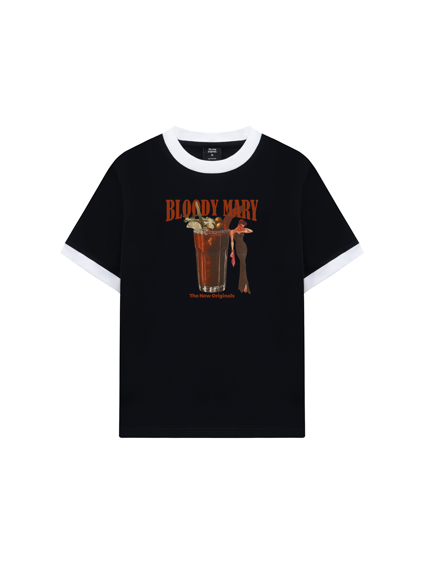 Áo Thun Ringer Relaxed Fit Fresh Bloody Mary
