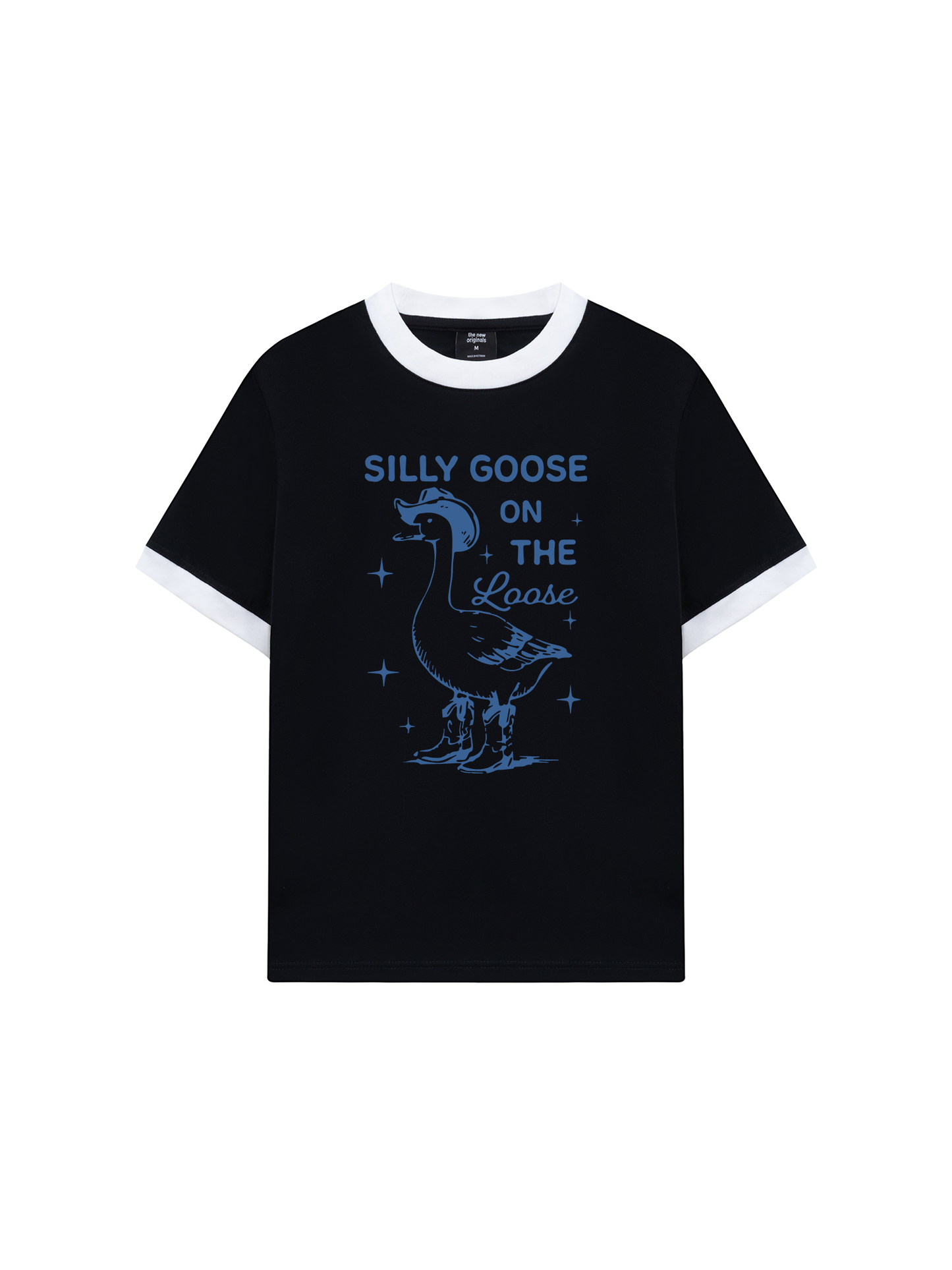 Áo Thun Ringer Relaxed Fit Silly goose