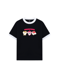 Áo Thun Ringer Relaxed Fit Animal Mood Viatmin Puppy