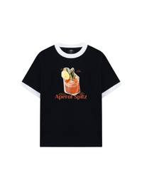 Áo Thun Ringer Relaxed Fit Fresh Aperol Spitz