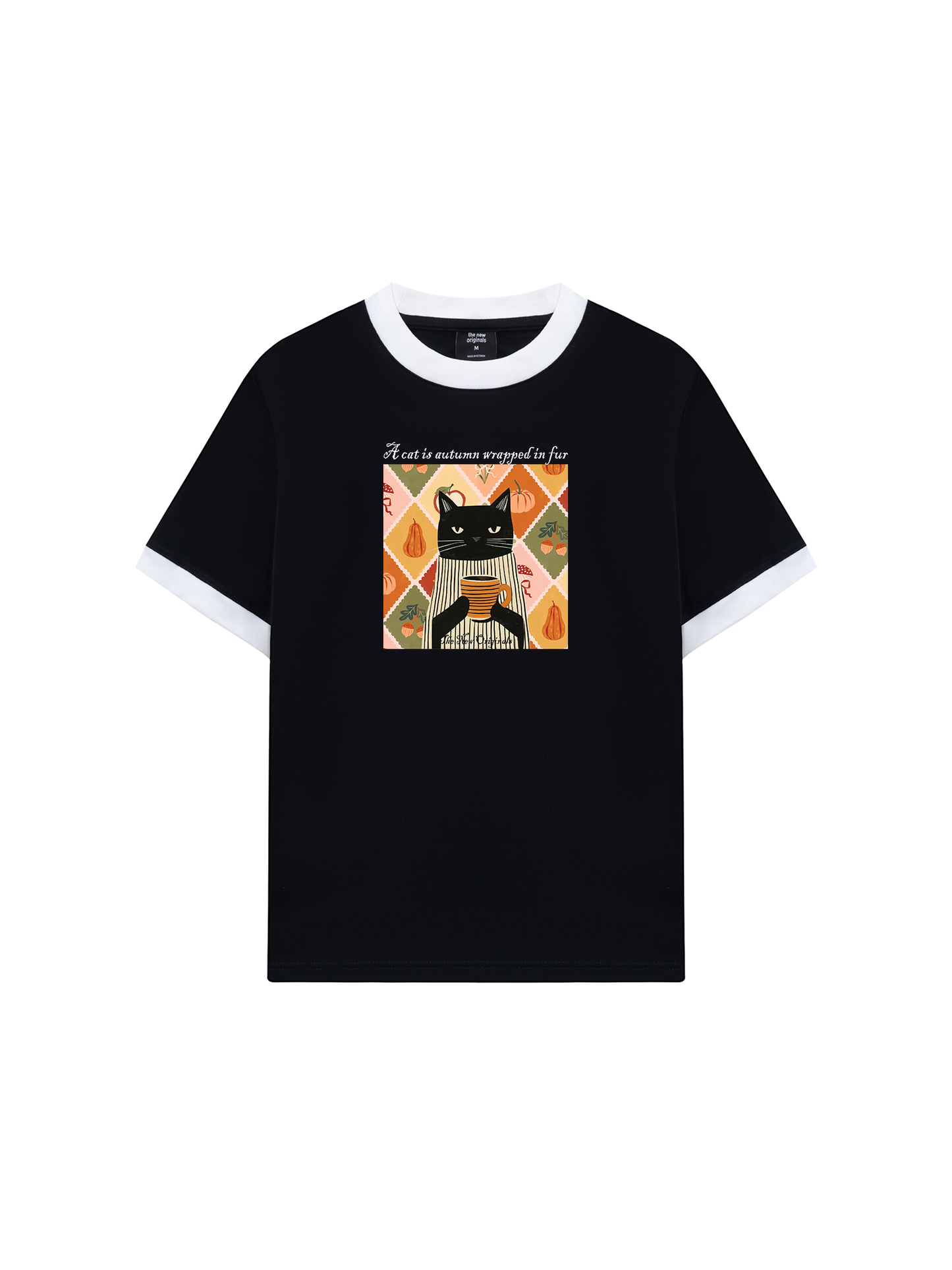 Áo Thun Ringer Relaxed Fit  A Cat