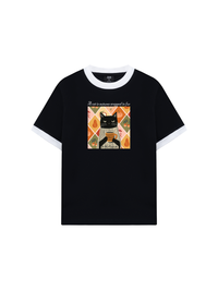 Áo Thun Ringer Relaxed Fit  A Cat