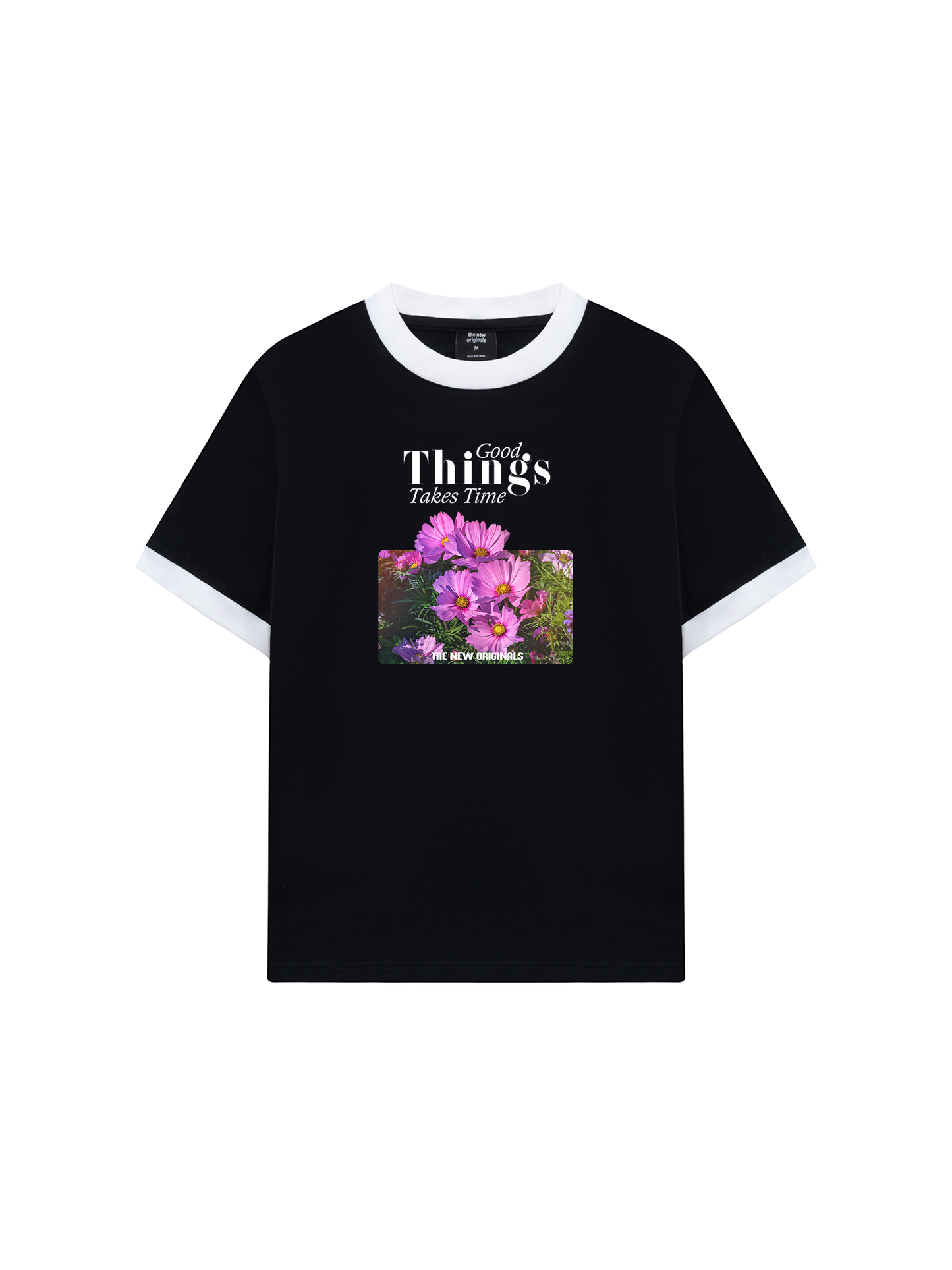 Áo Thun Ringer Relaxed Fit Good Things Take Time