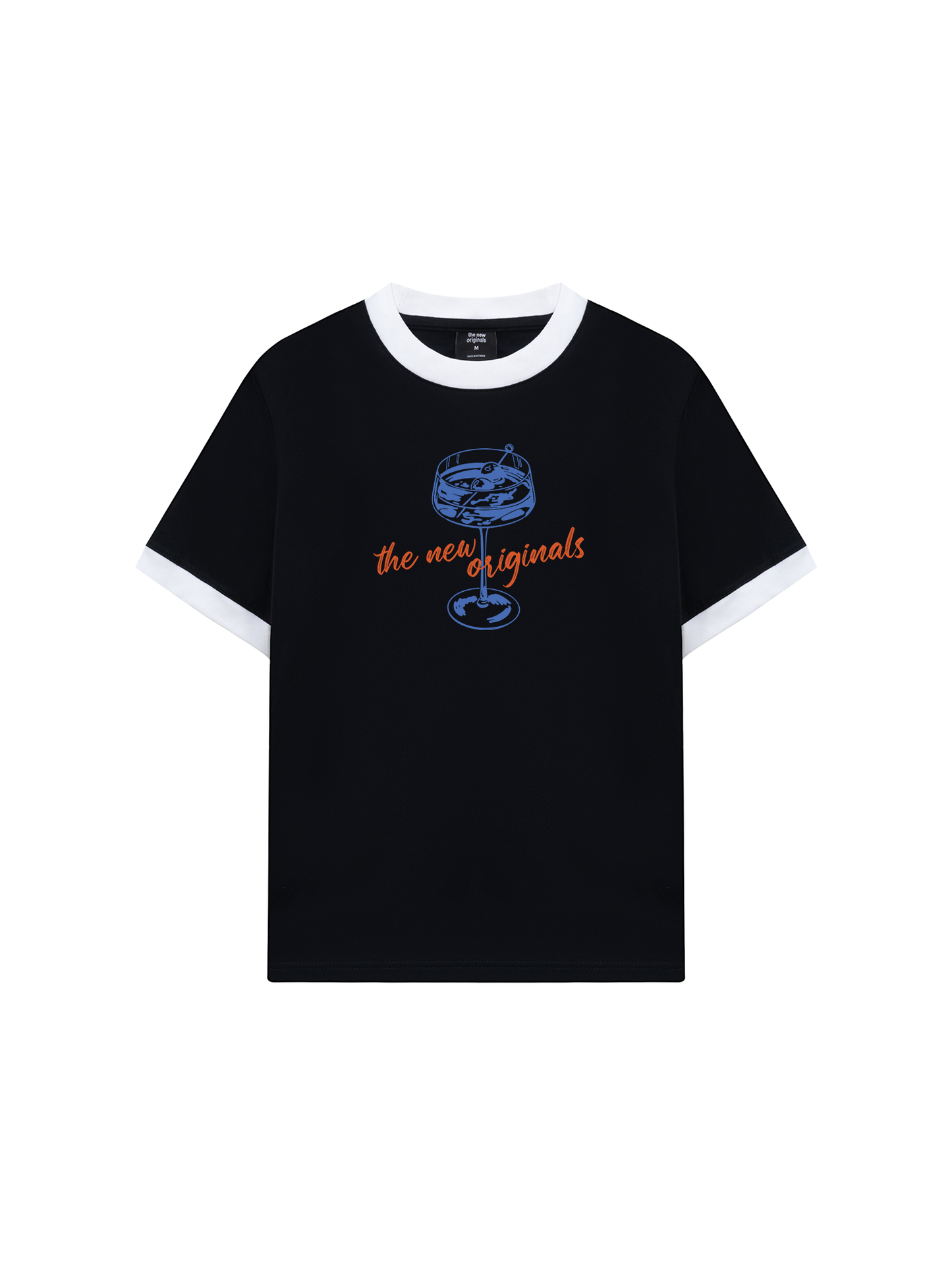 Áo Thun Ringer Relaxed Fit drink up