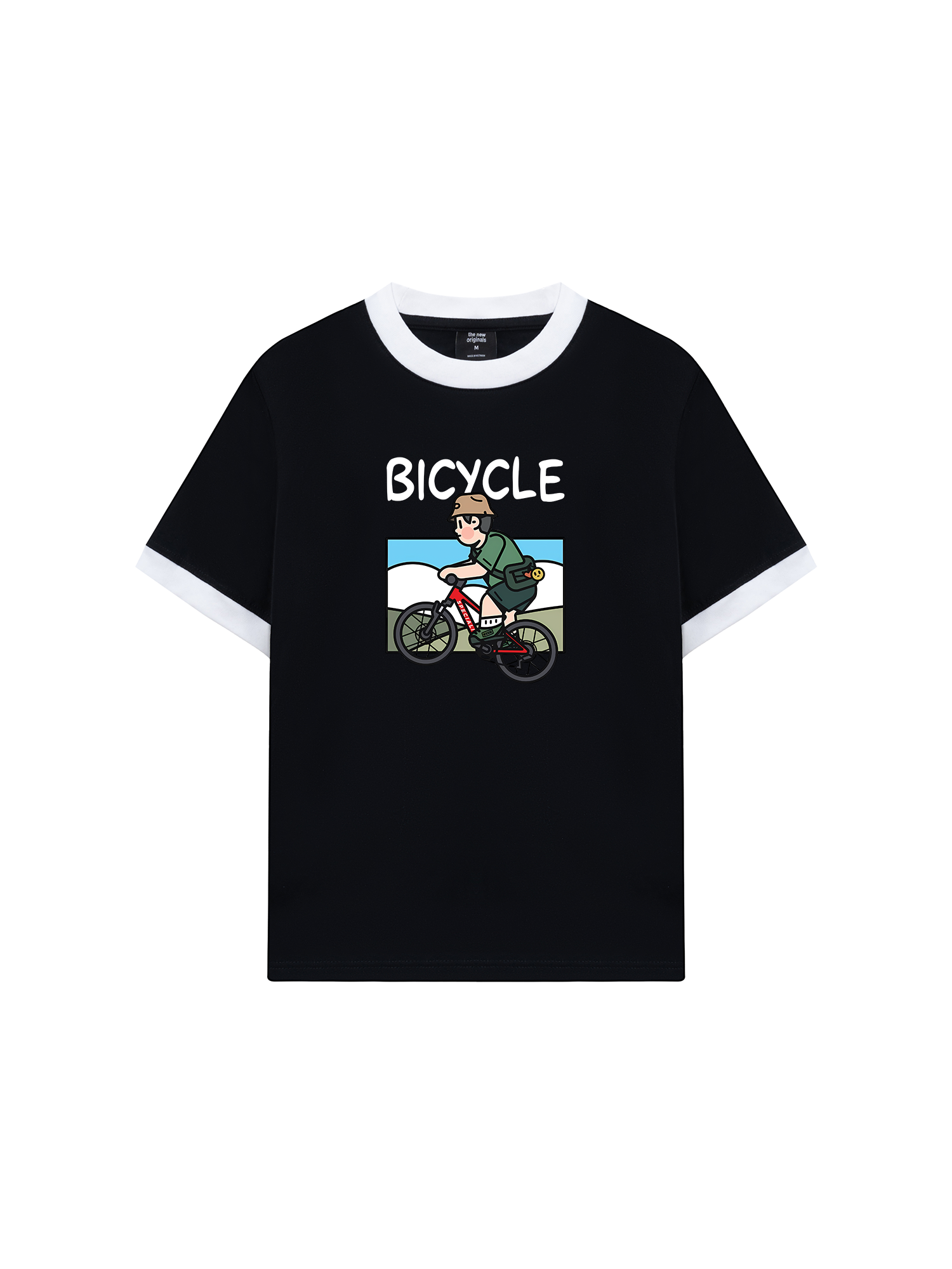 Áo Thun Ringer Relaxed Fit Weekend Bicycle