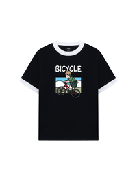 Áo Thun Ringer Relaxed Fit Weekend Bicycle