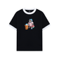 Áo Thun Ringer Relaxed Fit Animal Mood Mommy Meow