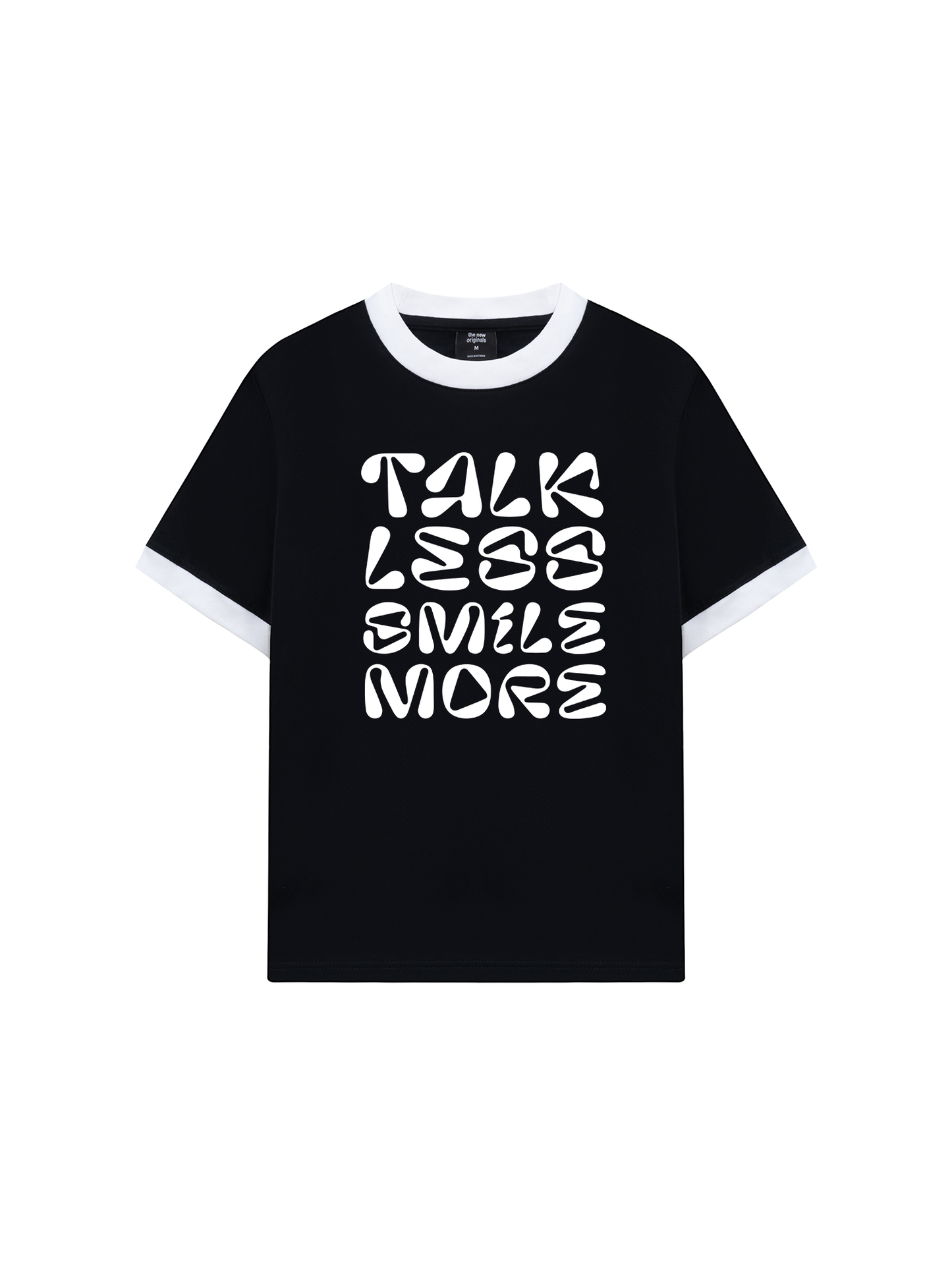 Áo Thun Ringer Relaxed Fit Smile More